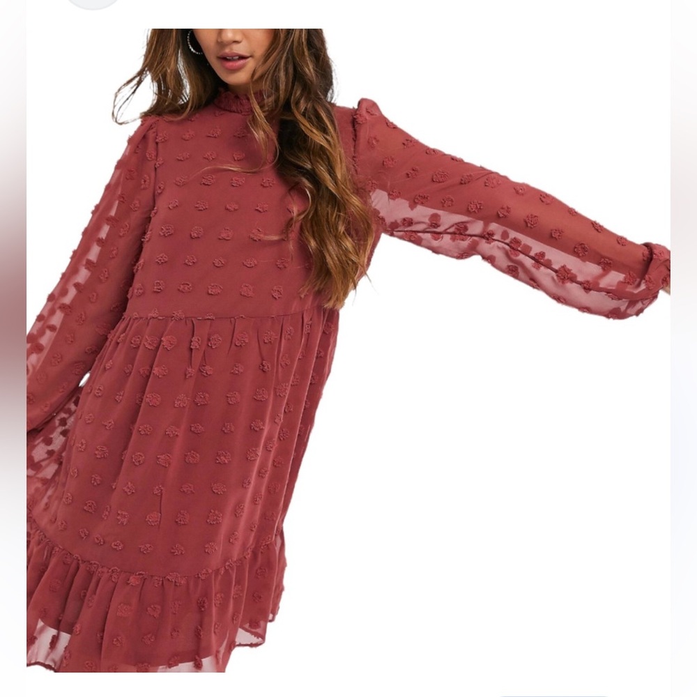 VERO MODA  MINI SMOCKED DRESS